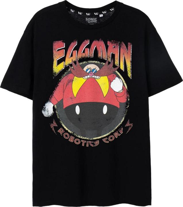 Immagine prodotto Sonic The Hedgehog Maglietta Dottore Eggman Maniche Corte Uomo (XXL)