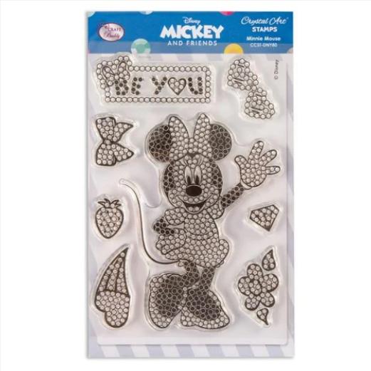 Immagine prodotto Craft Buddy Minnie Mouse, set di timbri Crystal Art A6