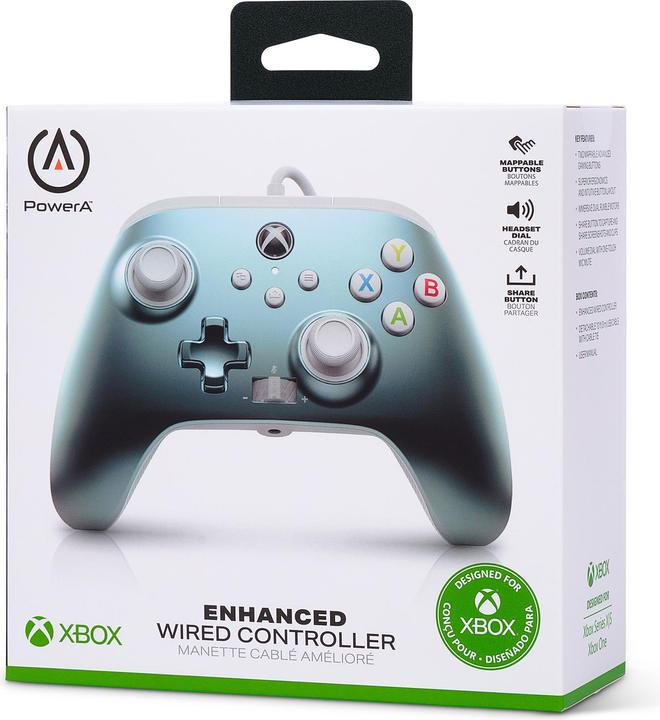 Immagine prodotto PowerA controller cablato migliorato per gamepad xbox serie x s. (Xbox Serie S, Xbox Series X, Xbox One S)