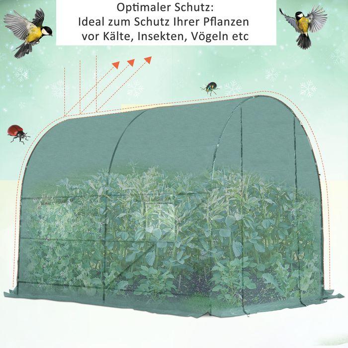 Actual product image Outsunny Foil greenhouse