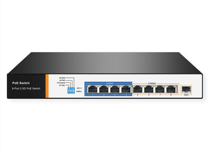 Immagine prodotto Value Switch PoE+ 2,5 Gigabit Ethernet (9 Porti)