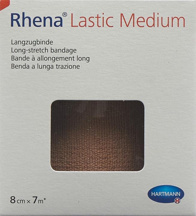 Actual product image Rhena Lastic Medium 8cmx7m hautfarbig