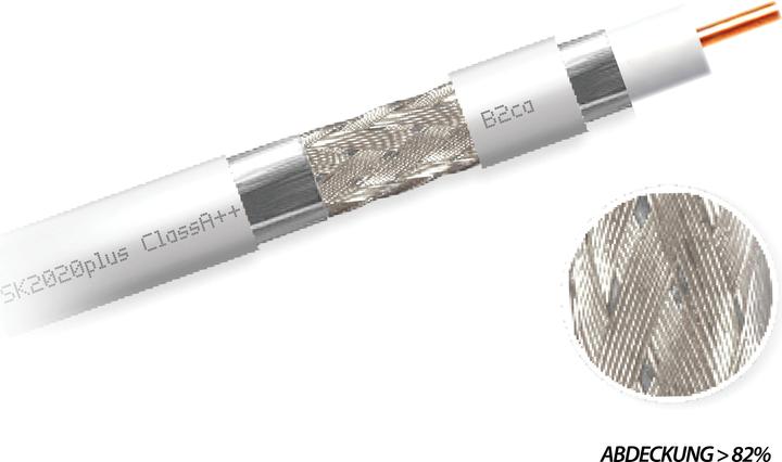 Televes Koaxkabel SK2020plus-T CPR B2ca 500m Tr (135 dB, Antennenkabel)