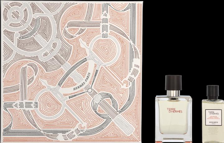 Actual product image Hermès Terre d' Gift Set Terre d' EdT 50 ml + Shower Gel 40 ml / 1 pc.
