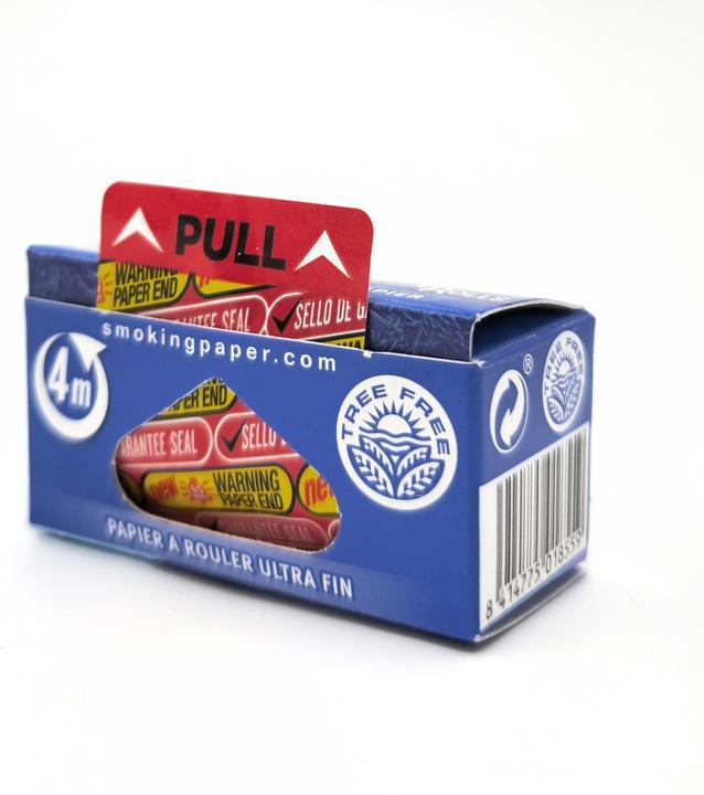 Actual product image Smoking Blue Rolls 4m Regular 1pcs