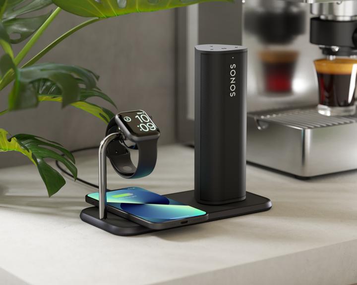 Produktbild Zens Aluminium Dual Wireless Charger + Watch (20 W)