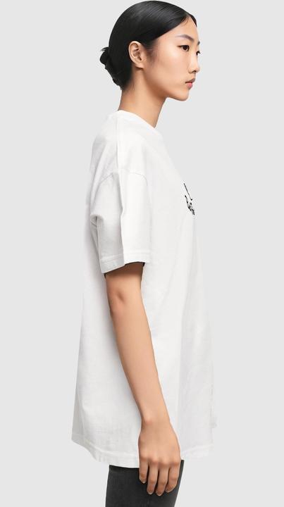 Actual product image Merchcode Ladies But First Coffee Oversized Boyfriend Tee - 118399 (L)