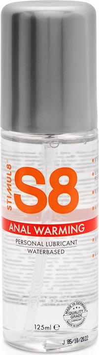 Produktbild Stimul8 S8 WB Warming Anal Lube 125ml (125 ml)
