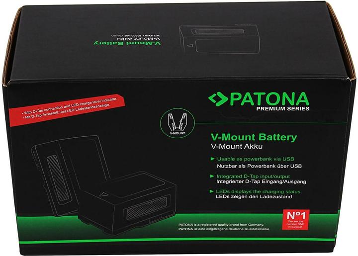 Immagine prodotto Patona Batteria Premium V-Mount 26V 302Wh (Accumulatore di carica elettrica)