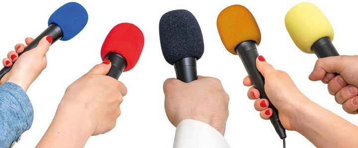 Actual product image Velleman MICROPHONE WINDSCREEN SET - 5 pcs (Foam material)
