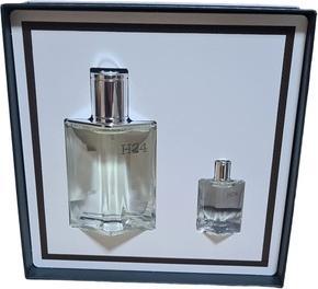 Produktbild Hermès Hermes H24 Eau de Toilette Set 50ml + 5ml Miniatur (Eau de Toilette, 55 ml)