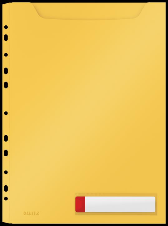 Produktbild Leitz Einlagemappe Cosy Privacy Maxi Hülle Gelb (A4, 3 x)