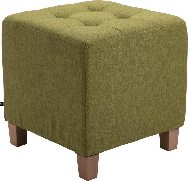 Actual product image Swisshandel24 Stool Pharaoh, antique-light, green