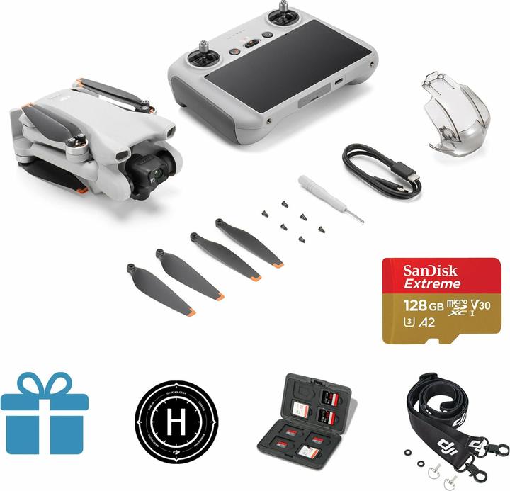 Productafbeelding DJI Mini 3 met RC Controller (38 min, 248 g, 12 Mpx)