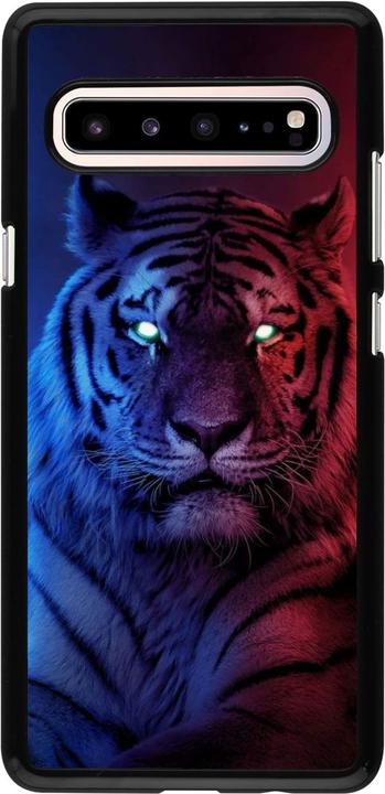 Produktbild PhoneLook Hülle Tiger Blue Red (Samsung Galaxy S10 5G)