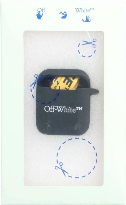Actual product image Off Lettering Silicone AirPod Cover