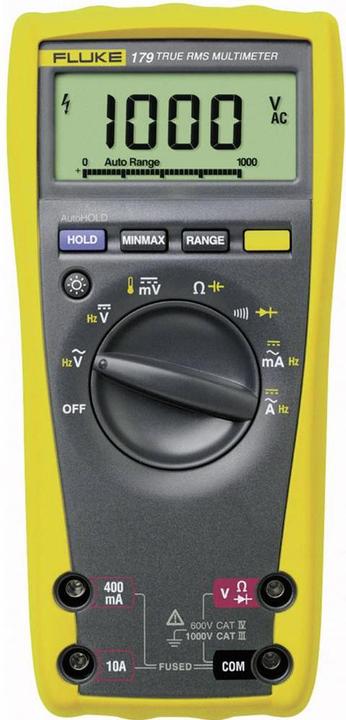 Immagine prodotto Fluke Multimetro portatile digitale 179/ED (CAT III 1000V, CAT IV 600V)