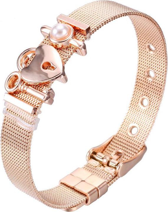 Heideman Mesh Armband poliert (100% Edelstahl)