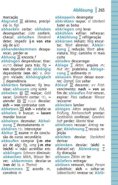 Image du produit Langenscheidt Universal-Wörterbuch Brasilianisches Portugiesisch (Portugais, Allemand, 2023)