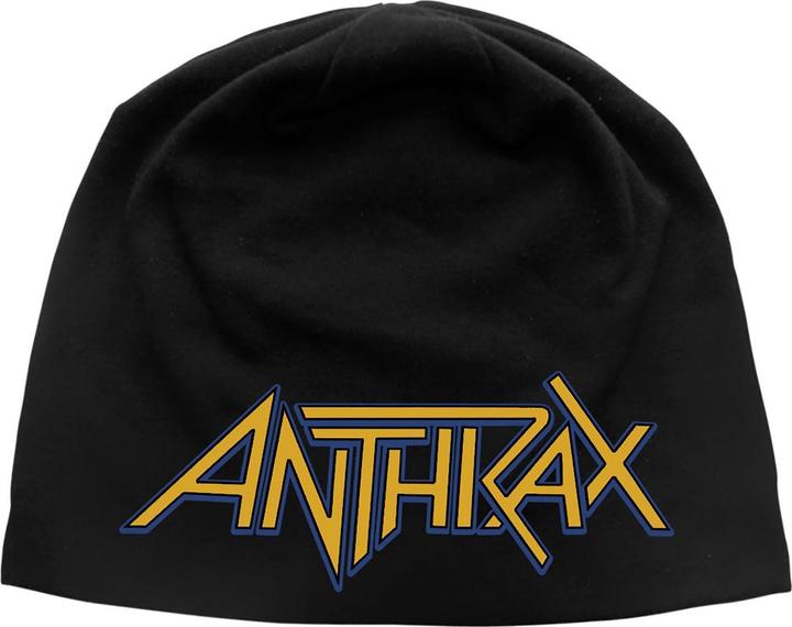 Image du produit Anthrax Bonnet unisexe avec logo pour adultes (Taille unique)