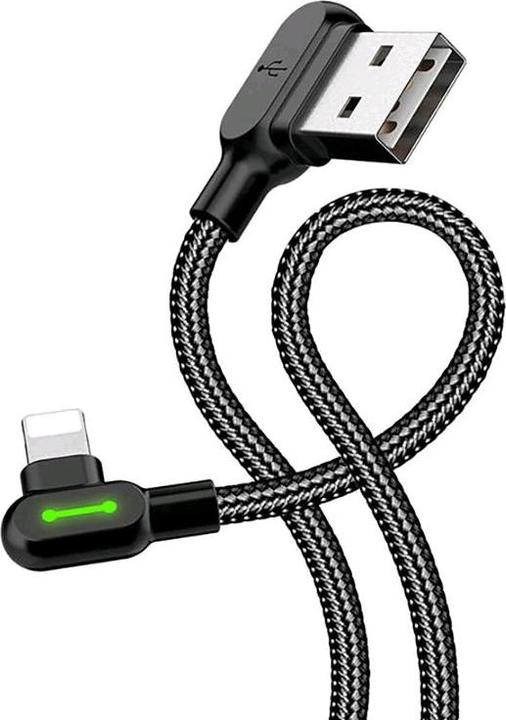 Productafbeelding Mcdodo USB naar Lightning kabel, CA-4679, schuin, 3m (zwart) (3 m)