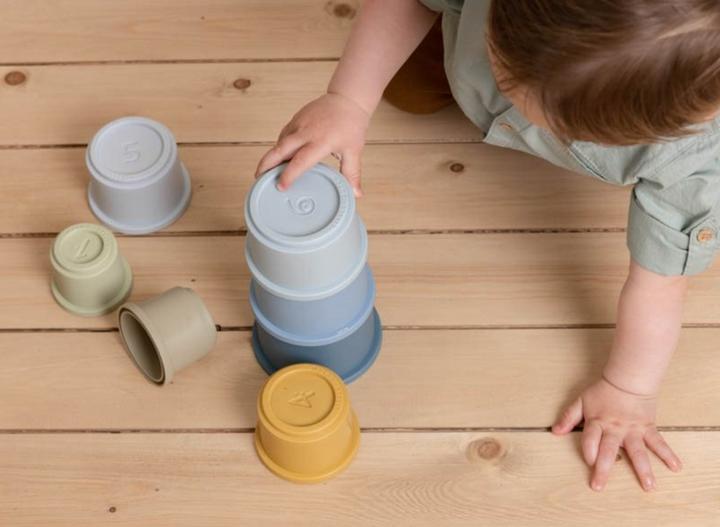 Actual product image Little Dutch Stacking tower bathtub tubs