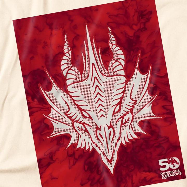 Actual product image Dungeons & Dragons Mens Block 50th T-Shirt (L)