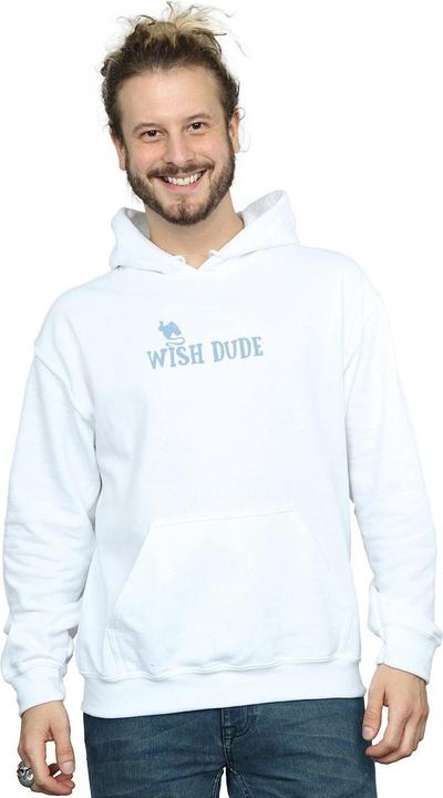 Actual product image Disney Mens Aladdin Wish Dude Hoodie (L)