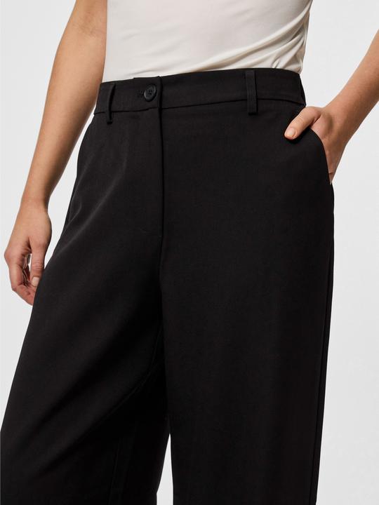 Actual product image Pieces PCKAMIL trousers with wide leg (32)