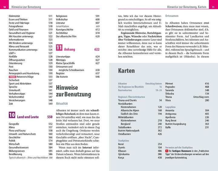 Produktbild Reiseführer Albanien (Deutsch, Meike Gutzweiler, 2022)