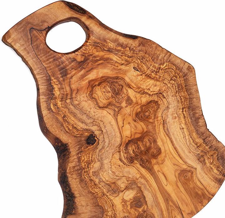 Image du produit Natura Punto Grande planche à découper, 60 x 40 x 2 cm, bois d'olivier