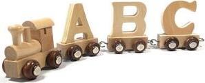 Actual product image small foot Letter train F