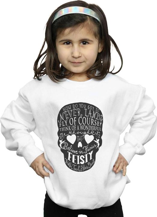 Produktbild Disney Tinker Bell Skull Sweatshirt Mädchen (152, 158)