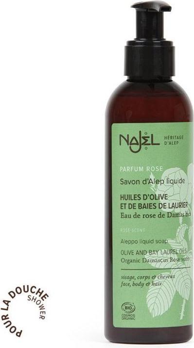 Produktbild Najel Savon Alep liquide à la rose (Flüssigseife, 200 ml)