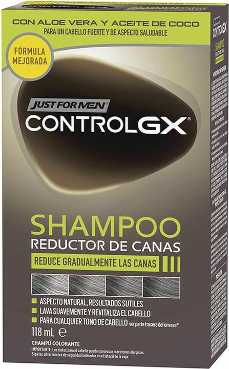 Just For Men CONTROL GX champú reductor de canas 118 ml (118 ml, Flüssiges Shampoo)