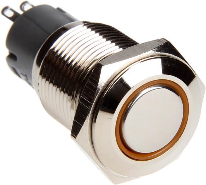 DimasTech Switch/button 16mm - Silverline - orange