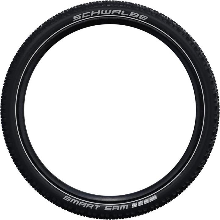 Actual product image Schwalbe Smart Sam Performance clincher tyre E-25 - 60-622 - Black-Reflex (29 x 2.35, 60-622)