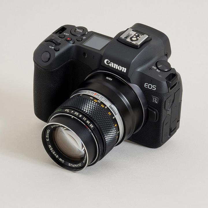 Actual product image Urth Lens Mount Adapter: Compatible with Olympus OM Lens to Canon RF Camera Body