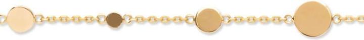 Lara Vergoldetem Messing ARMBAND - 16+2 - RUND (Vergoldet)