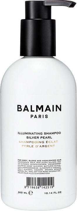Produktbild Balmain Illuminating Shampoo Silver Pearl Shampoo Correcting Shade Forond And Gray Hair 300Ml (300 ml, Flüssiges Shampoo)