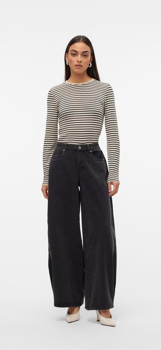 Actual product image Vero Moda VMANNET Mid Rise Locker geschnitten Jeans Weit geschnitten (W25/L32)