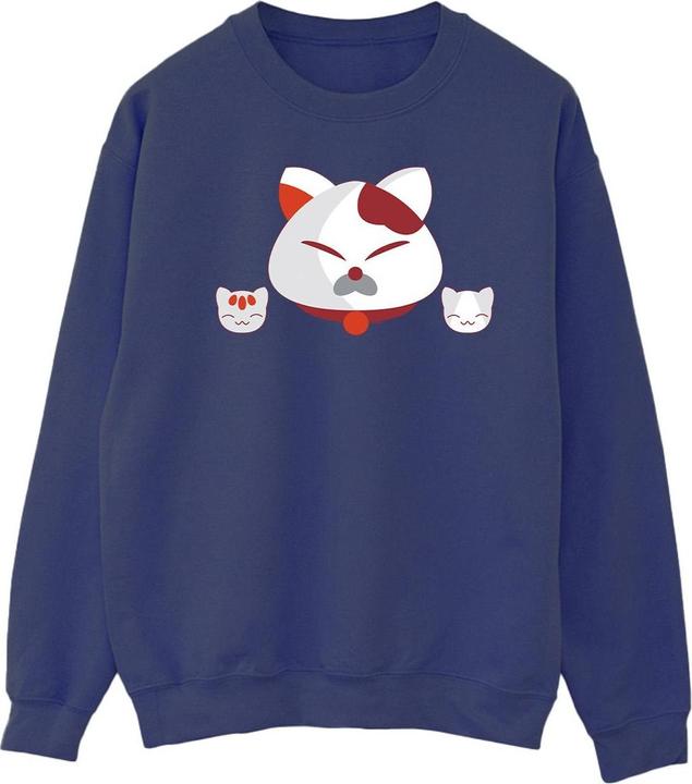 Disney Big Hero 6 Baymax Kitten Heads Sweatshirt