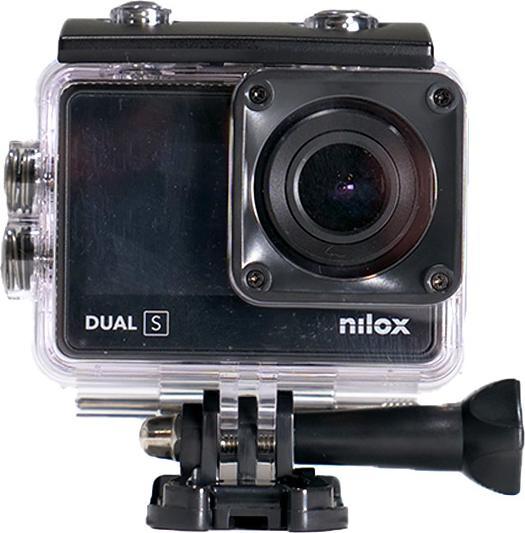 Actual product image Nilox DUAL S action sports camera 13 MP 4K Ultra HD CMOS 68 g