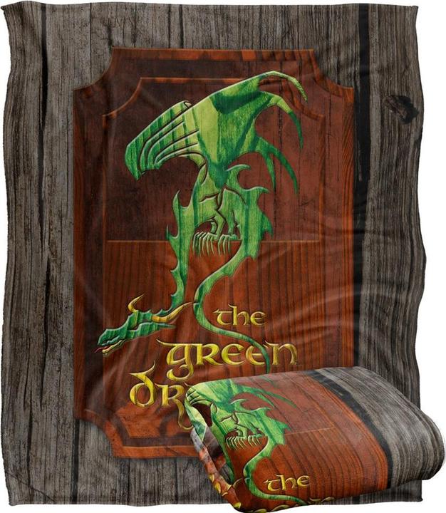 Image du produit Lord of the rings - Couverture THE GREEN DRAGON (152 x 127 cm)