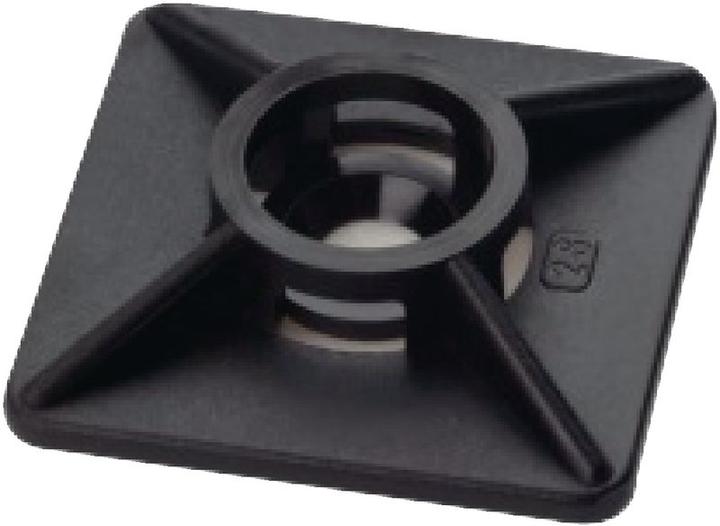 Immagine prodotto BRW Supporto autoadesivo per fascette (Anelli di fissaggio, 27 mm, 100 pz.)