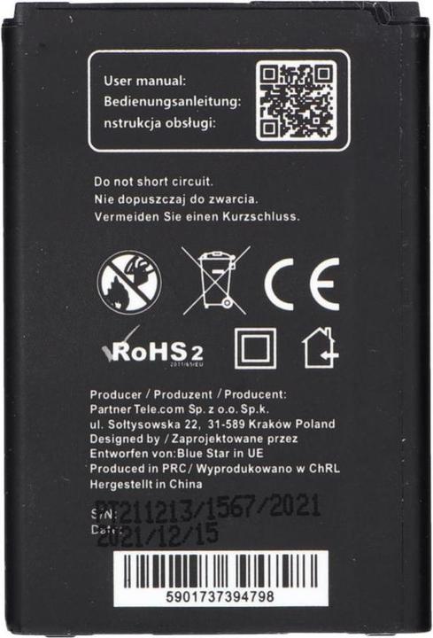Actual product image NoName Battery Blue Star BLUE STAR PREMIUM battery for LG K3 / K4 1700 mAh