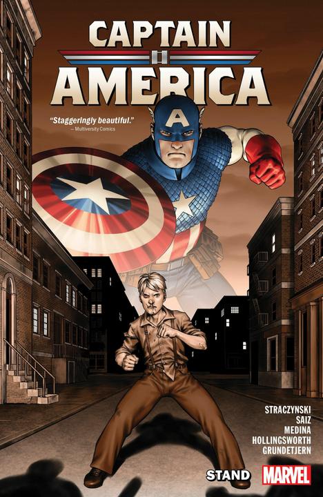 Immagine prodotto Captain America Di J. Michael Straczynski Vol. 1: Stand (Inglese, J. Michael Straczynski, Jesus Saiz, Lan Medina, 2024)