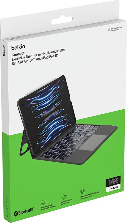 Produktbild Belkin Everyday Tastatur + Hülle iPad 10. Generation BBZ001de-v3 (DE)