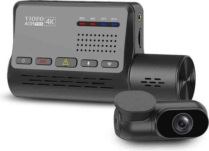 Viofo A139 Pro 2CH (Night vision, Wi-Fi, GPS receiver, Full HD)