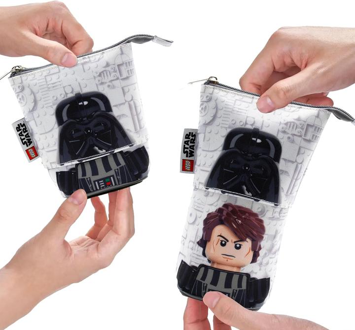 Actual product image LEGO Star Wars officially licensed Pop Up Pencil Case 14x20 cm